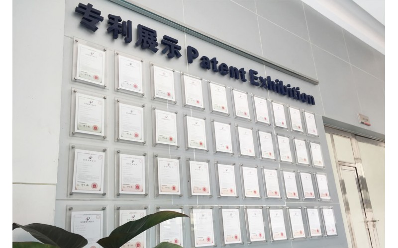 公司知識產權展示墻